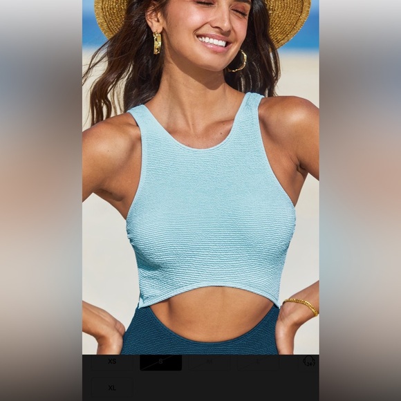 Sunstone Colorblock Cutout One-Piece Swimsuit - Picture 1 of 7